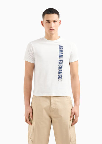 T-Shirt Men White Armani Exchange Camiseta