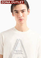 T-Shirt Men White Armani Exchange Camiseta