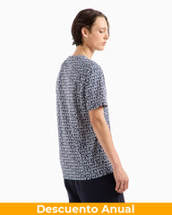 T-Shirt Men White Armani Exchange Camiseta