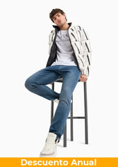 T-Shirt Men White Armani Exchange Camiseta