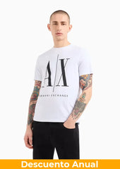 T-Shirt Men White Armani Exchange XXL Camiseta