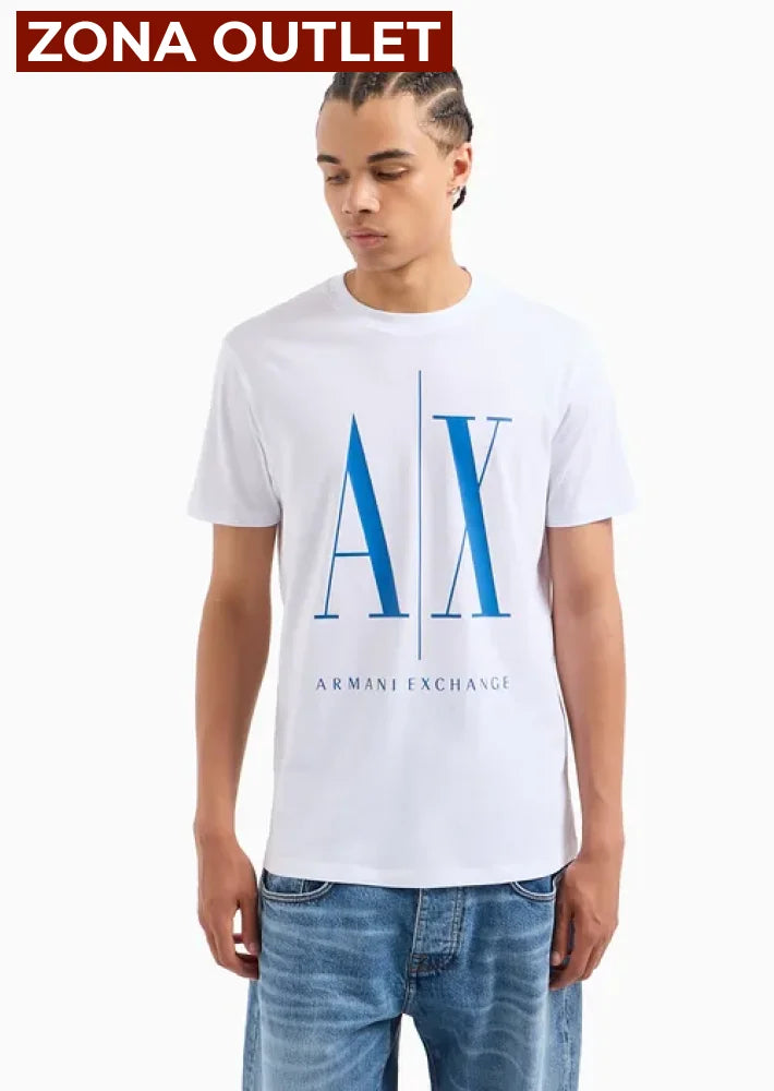T-Shirt Men White Armani Exchange XXL Camiseta