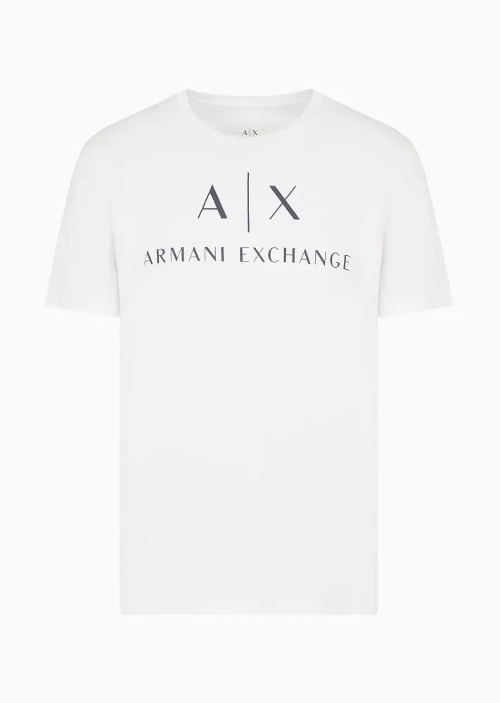 T-Shirt Men White Armani Exchange Camiseta