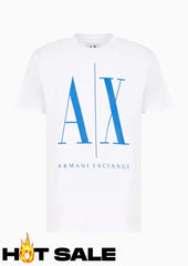 T-Shirt Men White Armani Exchange XXL Camiseta
