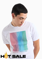 T-Shirt Men White Armani Exchange XXL Camiseta