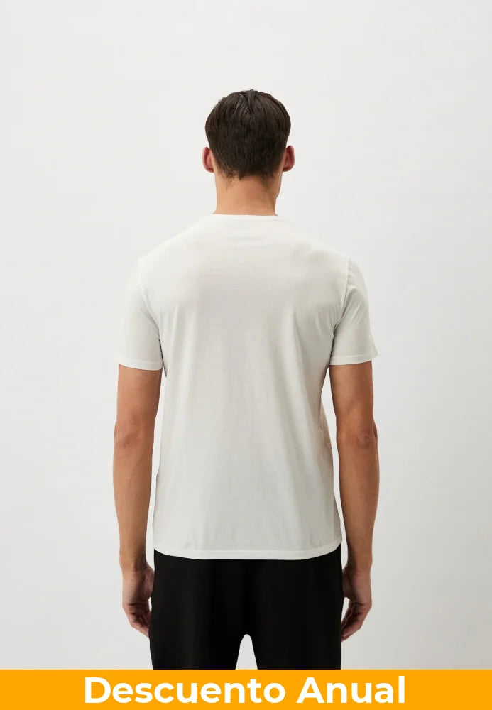 T-Shirt Men White Armani Exchange Camiseta