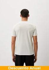 T-Shirt Men White Armani Exchange Camiseta