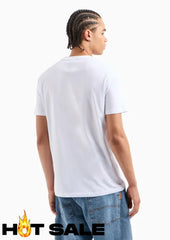 T-Shirt Men White Armani Exchange XXL Camiseta