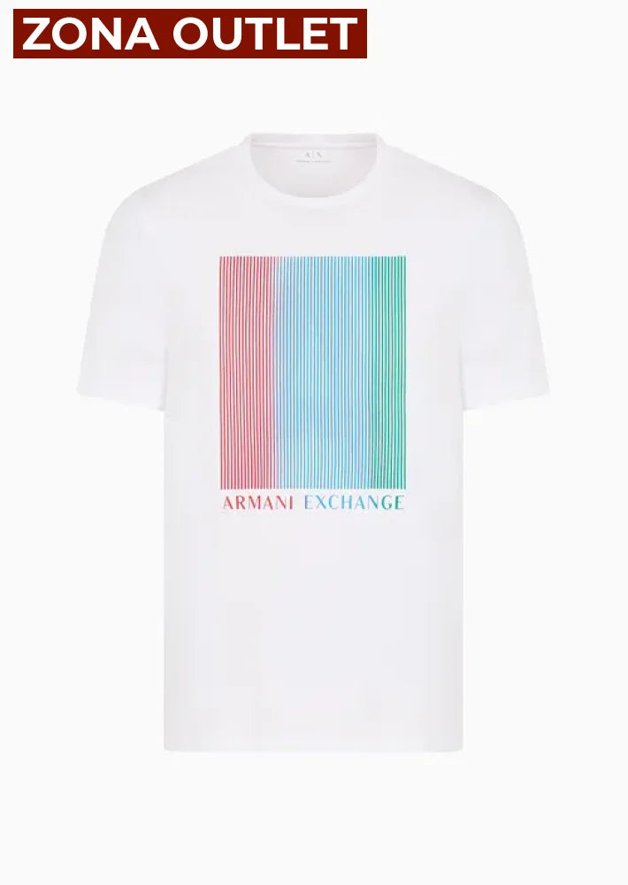 T-Shirt Men White Armani Exchange XXL Camiseta
