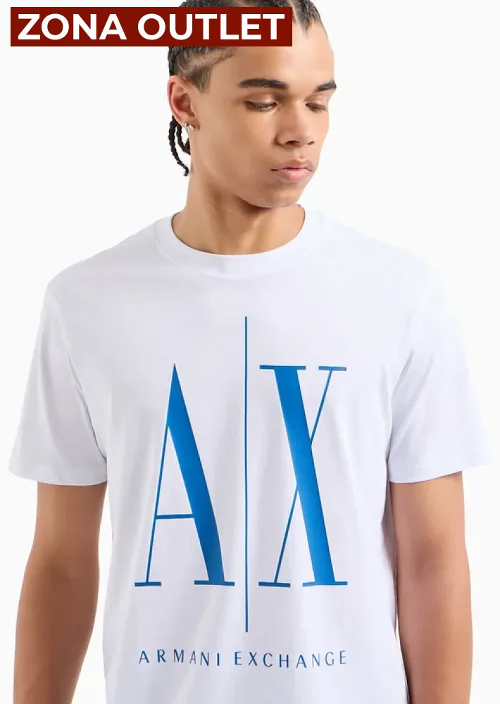 T-Shirt Men White Armani Exchange XXL Camiseta