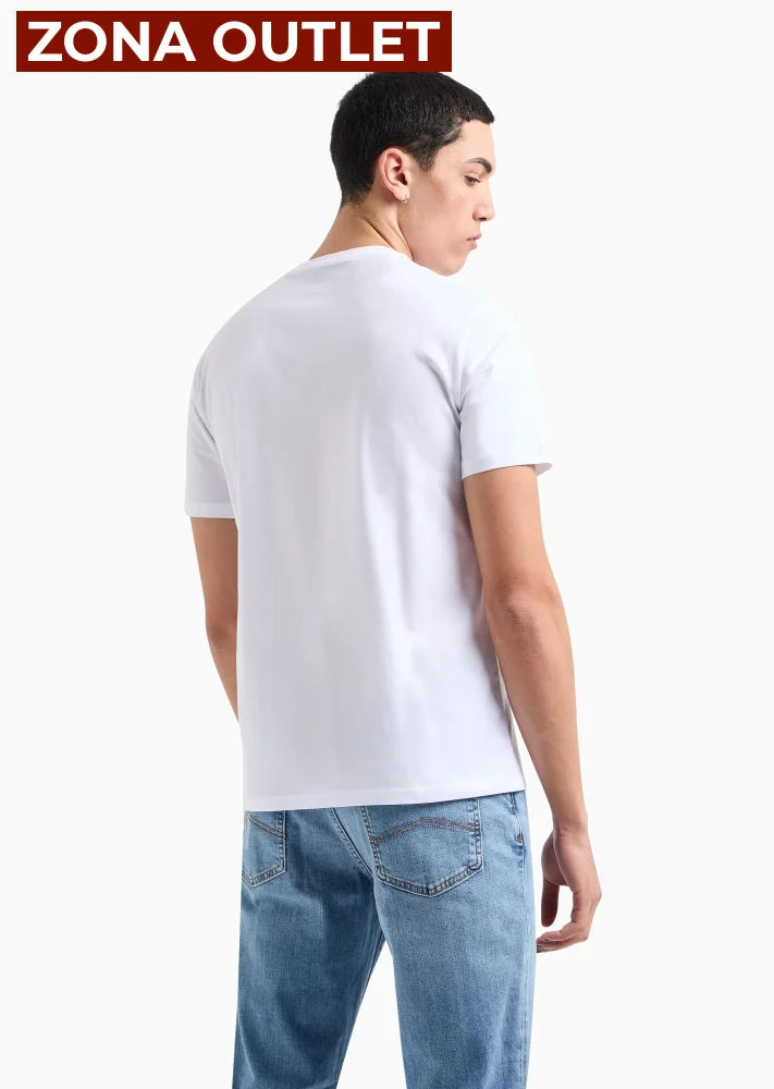 T-Shirt Men White Armani Exchange XXL Camiseta