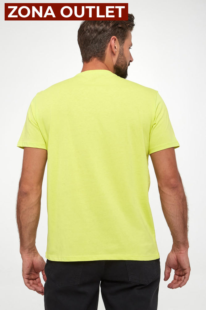 T-Shirt Men Yellow Armani Exchange Camiseta