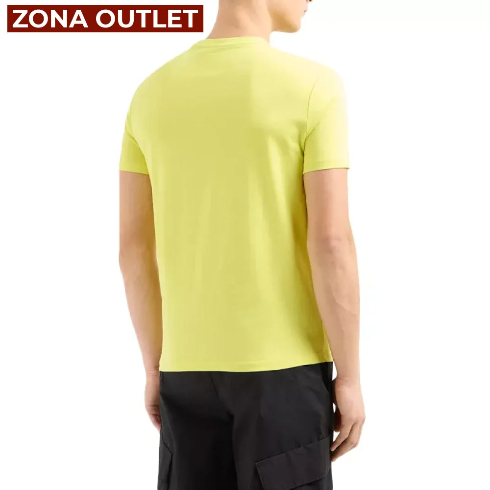 T-Shirt Men Yellow Armani Exchange Camiseta