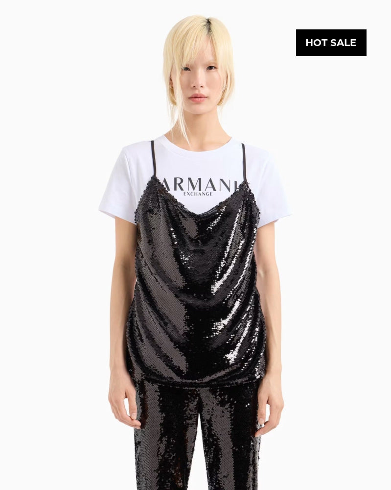 T-Shirt Women Armani Exchange Camiseta