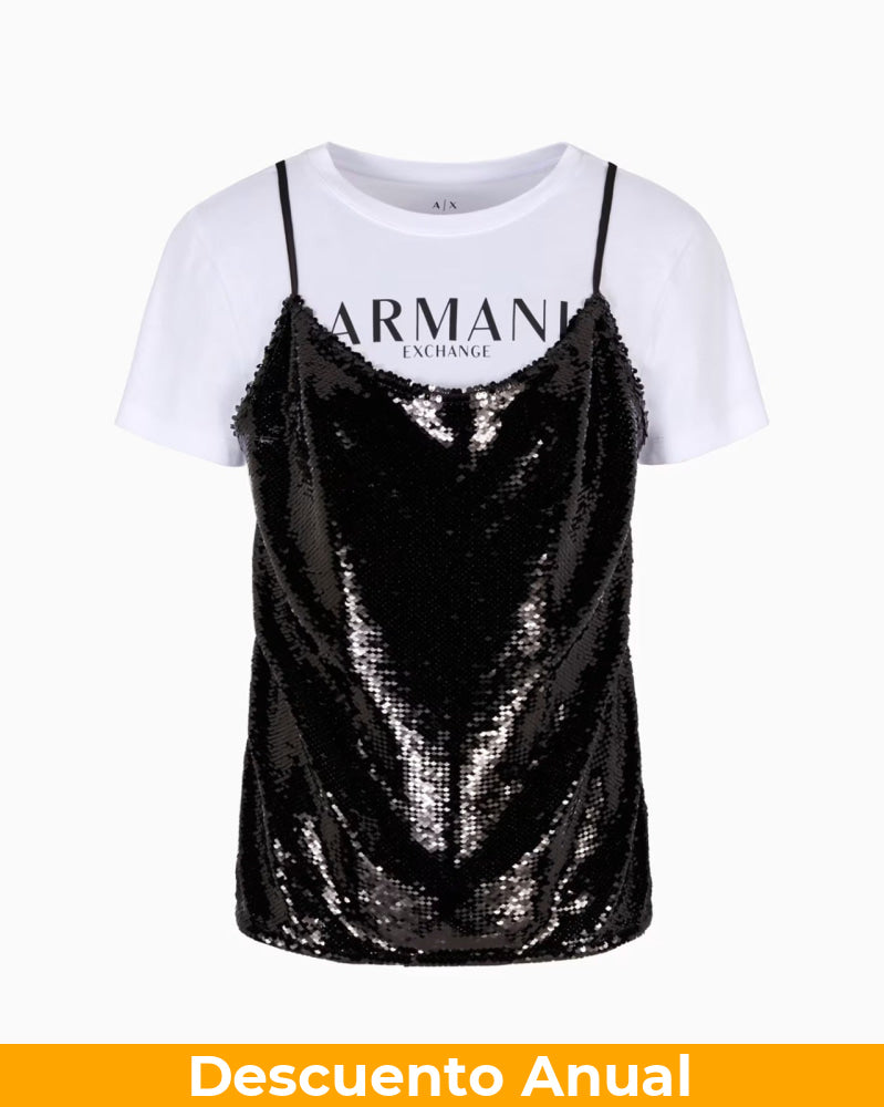 T-Shirt Women Armani Exchange Camiseta