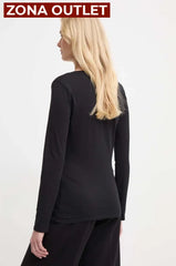 T-Shirt Women Black Armani Exchange Camibuzo