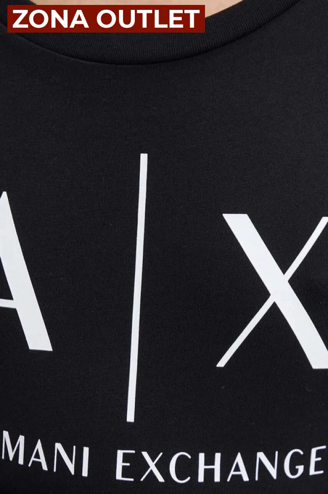 T-Shirt Women Black Armani Exchange Camibuzo