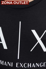 T-Shirt Women Black Armani Exchange Camibuzo