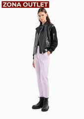 T-Shirt Women Black Armani Exchange Camiseta