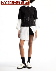 T-Shirt Women Black Armani Exchange Camiseta