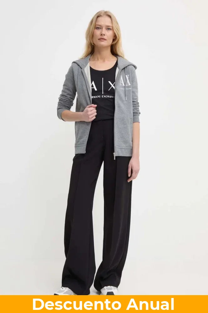 T-Shirt Women Black Armani Exchange Camibuzo