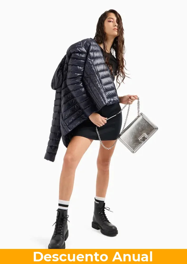 T-Shirt Women Black Armani Exchange Camiseta