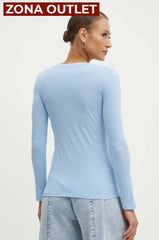 T-Shirt Women Blue Armani Exchange Camibuzo