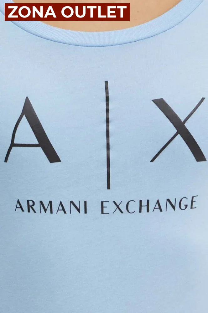 T-Shirt Women Blue Armani Exchange Camibuzo
