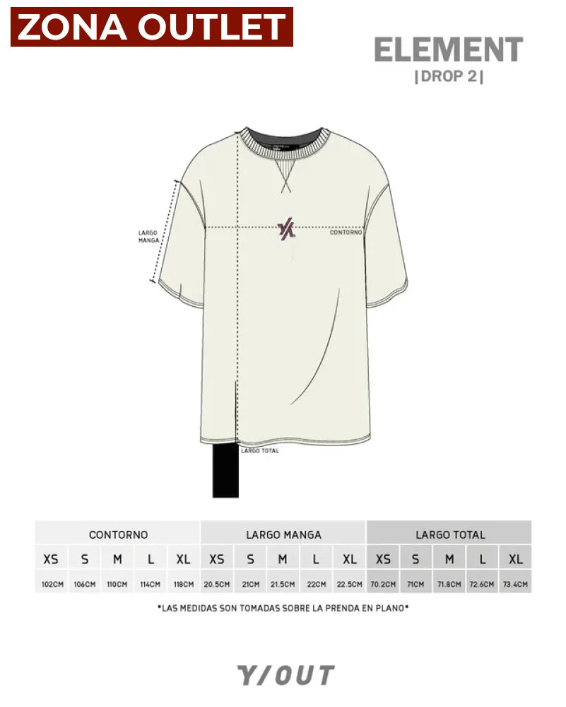 T-Shirt Frozen Water Y/OUT Camiseta