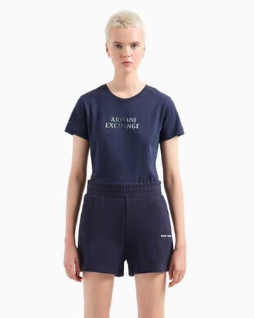 T-Shirt Women Navy Armani Exchange Camiseta