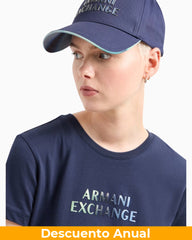 T-Shirt Women Navy Armani Exchange Camiseta