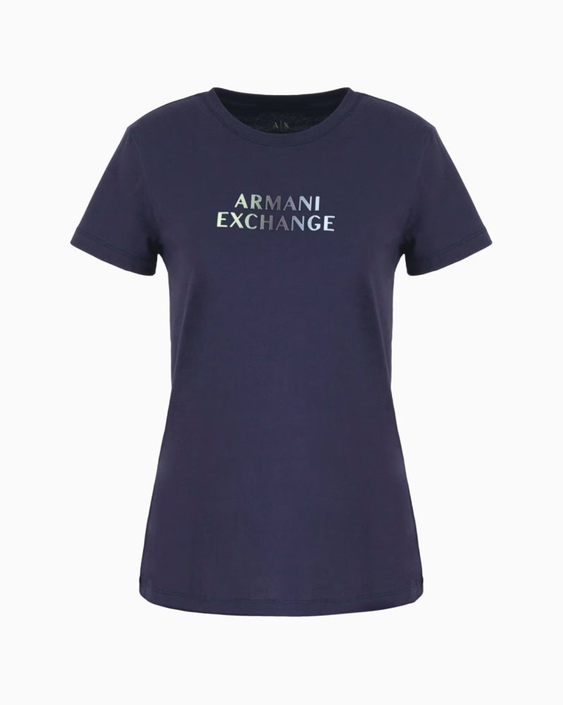 T-Shirt Women Navy Armani Exchange Camiseta