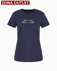 T-Shirt Women Navy Armani Exchange Camiseta
