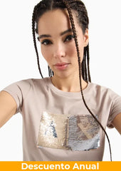 T-Shirt Women Off Road Armani Exchange Camiseta