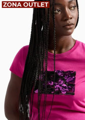 T-Shirt Women Sparkling Armani Exchange Camiseta