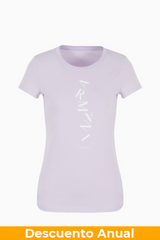 T-Shirt Women Violet Armani Exchange Camiseta