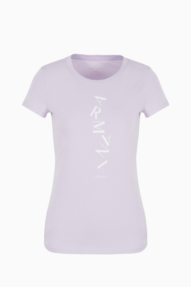 T-Shirt Women Violet Armani Exchange Camiseta