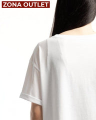 T-Shirt Women White Armani Exchange Camiseta