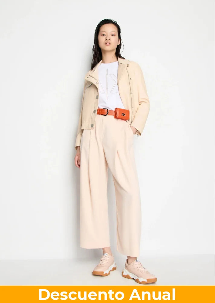 T-Shirt Women White Armani Exchange Camiseta