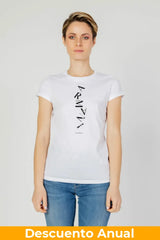 T-Shirt Women White Armani Exchange Camiseta