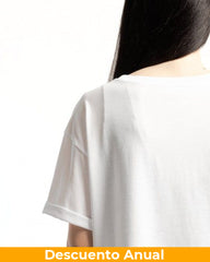 T-Shirt Women White Armani Exchange Camiseta