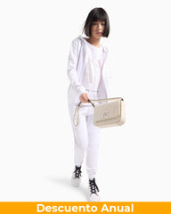 T-Shirt Women White Armani Exchange Camiseta