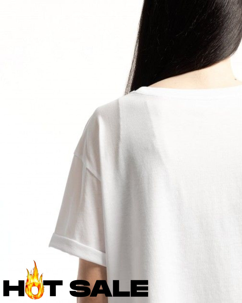 T-Shirt Women White Armani Exchange Camiseta