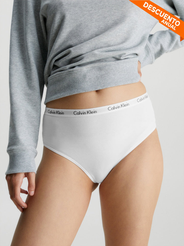 Tanga Calvin Klein Women White Ropa Interior