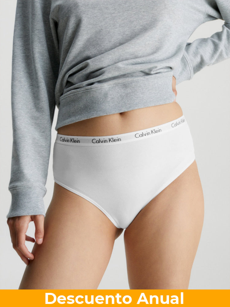 Tanga Calvin Klein Women White Ropa Interior