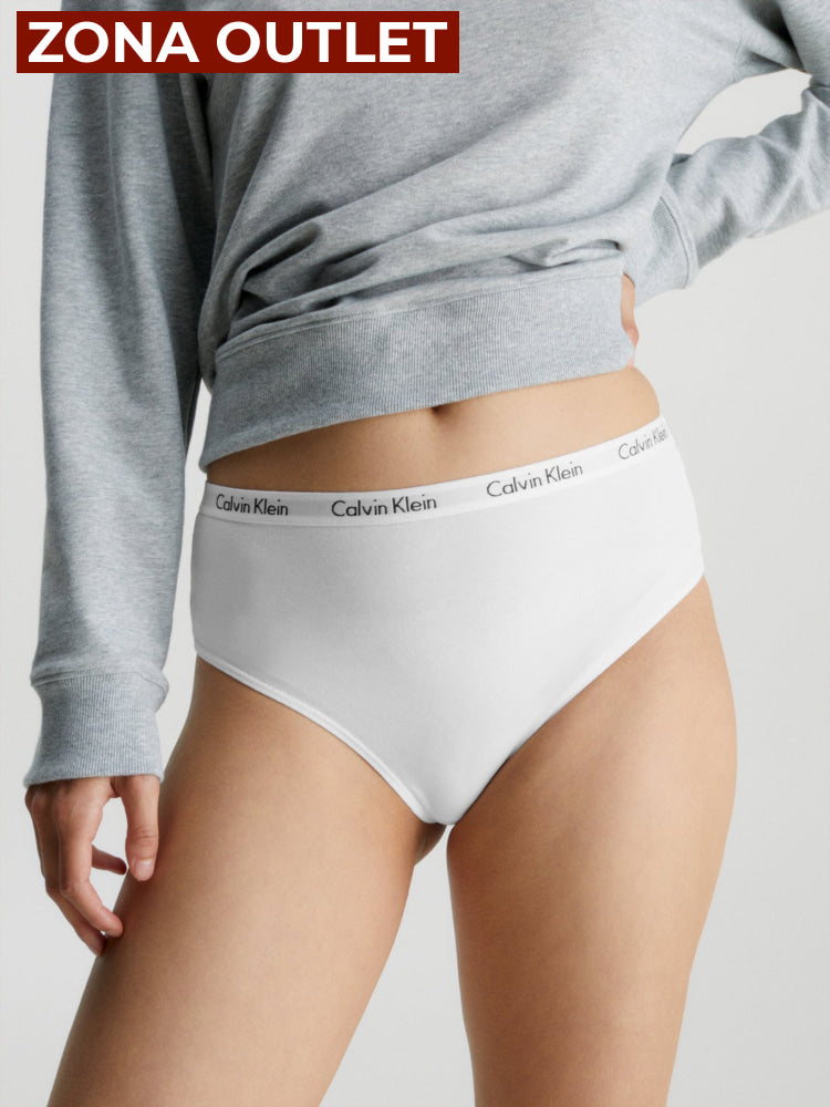 Tanga Calvin Klein Women White Ropa Interior