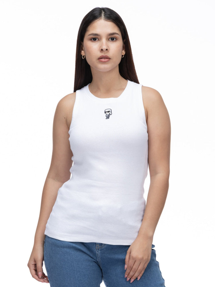 Tank Top Blanco Mujer Karl Lagerfeld - Camiseta