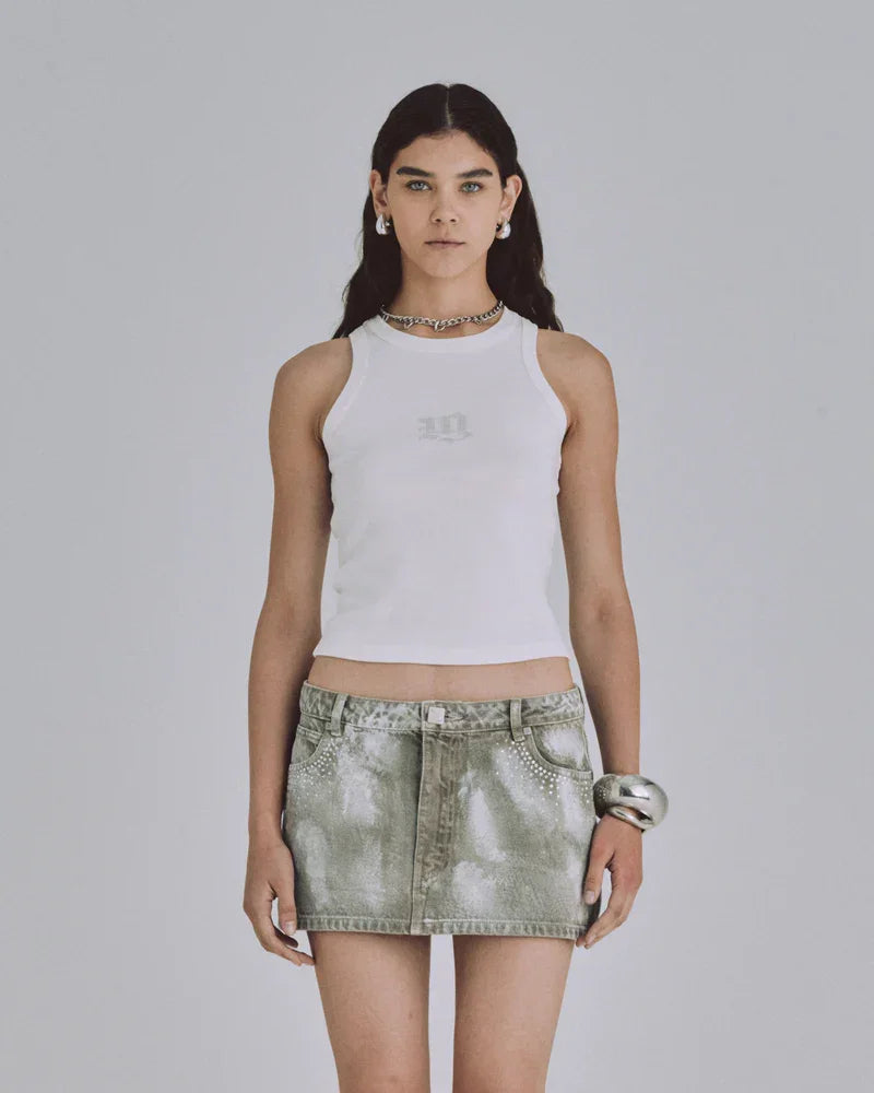 Tank Top Women Undergold 94 Gothic U Halter - Crop Top
