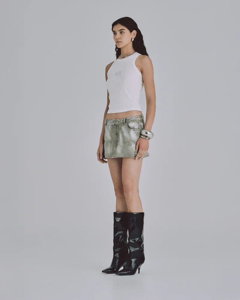 Tank Top Women Undergold 94 Gothic U Halter - Crop Top