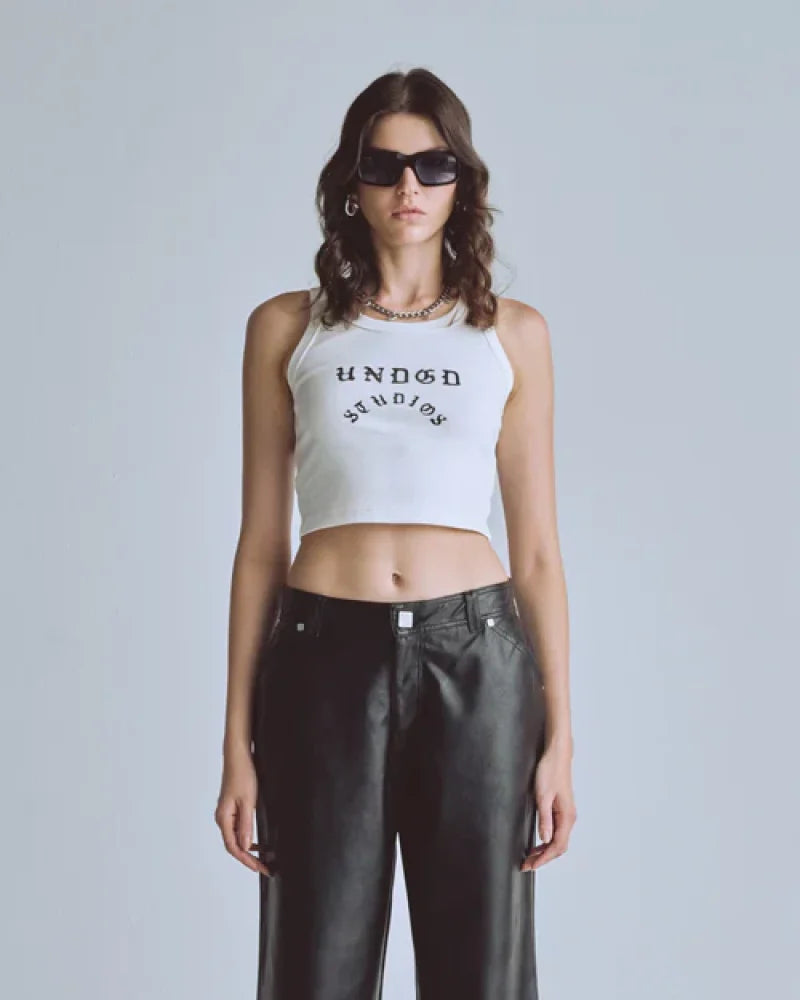 Tank Top Women Undergold Capsule Crop Top